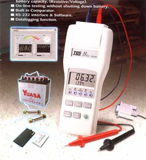 電池測試器TES-32A