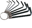 鍍黑鉻O環(huán)型六角扳手組 8PK-023