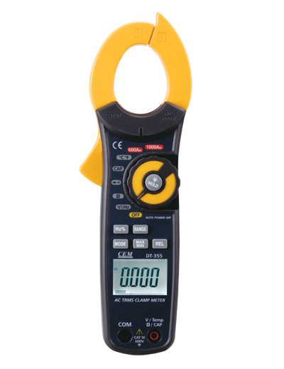 6000位交流鉗型表DT-355
