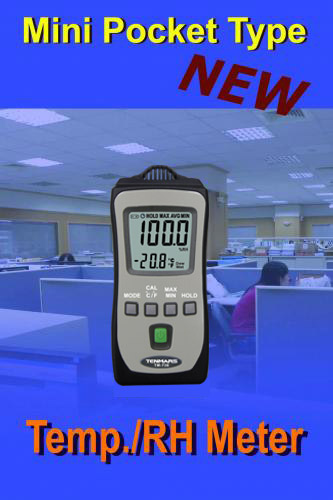 迷你型溫濕度表TM-730