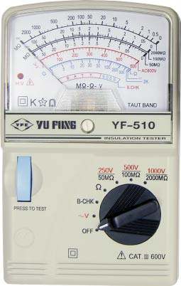 指針式高阻計(jì)YF-510